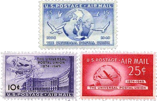 Some stamps representing the concept of Collection